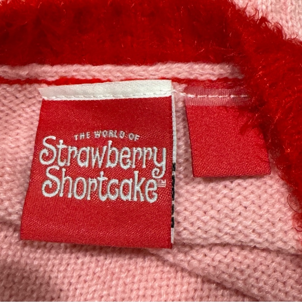 Strawberry Shortcake Pink Sweater Size S - Picture 5 of 6